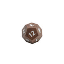 Deku Seed- 7 Piece DnD Dice Set | Wood RPG Gaming Dice