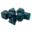 Lake Bottom - 7 Piece DnD Dice Set | Acrylic RPG Gaming Dice