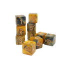 Saharan Sands 10d6 - DnD Dice Set | Acrylic RPG Gaming Dice