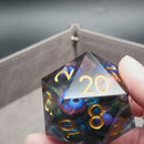 Hydra's Eyes | Giant D20 Moving Eye DnD Dice | Acrylic RPG Gaming Dice