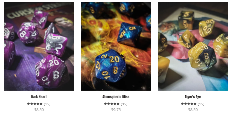 12th  Day of Crit-mas: All Dice 40% Off!