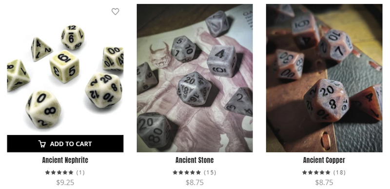 7th Day of Crit-mas: $5 Ancient Dice!