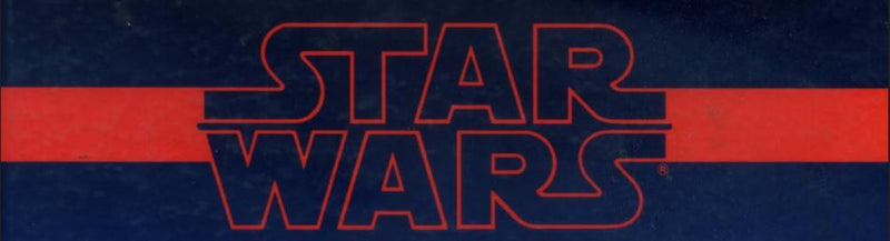A title from a Star Wars d6 expansion. The Star Wars logo is written in red against a navy blue background, with thick red stripes coming out of each side to the edge of the image. 
