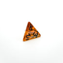 Amber Ingots - 7 Piece DnD Dice Set | Acrylic RPG Gaming Dice