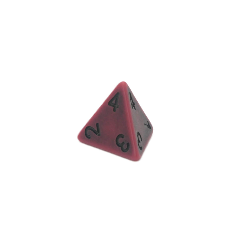 Ancient Blood - 7 Piece DnD Dice Set | Acrylic RPG Gaming Dice