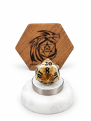 Jergal’s Horde – 7-Piece Oversized Bone D&D Dice Set