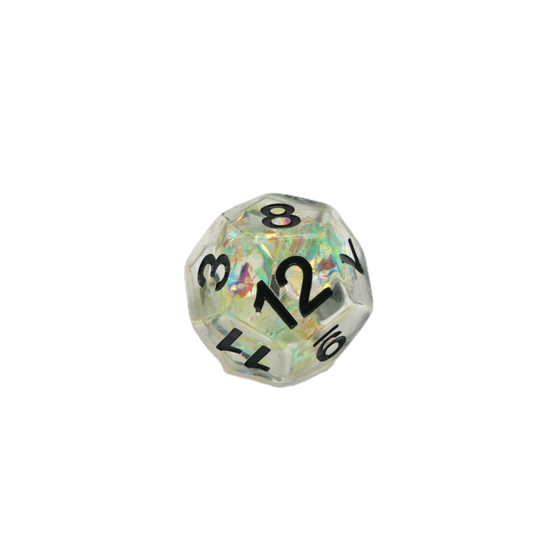 Aurora Borealis - 7 Piece DnD Dice Set | Acrylic RPG Gaming Dice