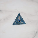 Blue Slaadi's Eye - 7 Piece Moving Eye DnD Dice Set | Acrylic RPG Gaming Dice