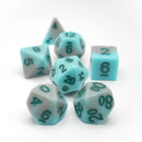 Coastal Memories - 7 Piece DnD Dice Set | Acrylic RPG Gaming Dice