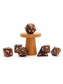 Ansur’s Gaze – Bronze Dragon 7-Piece Metal D&D Dice Set