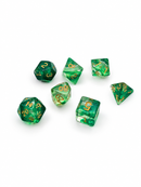 Grove Light - 7 Piece D&D Dice Set | Acrylic RPG Gaming Dice