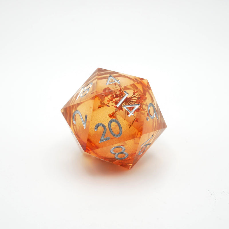 Elixir of Enchantment - Giant D20 Liquid Core DnD Dice Set | Acrylic RPG Gaming Dice