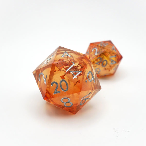 Elixir of Enchantment - Giant D20 Liquid Core DnD Dice Set | Acrylic RPG Gaming Dice