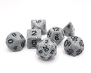 Granite Malphite - 7 Piece DnD Dice Set | Acrylic RPG Gaming Dice