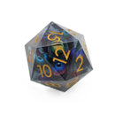 Hydra's Eyes | Giant D20 Moving Eye DnD Dice | Acrylic RPG Gaming Dice