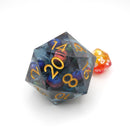 Hydra's Eyes | Giant D20 Moving Eye DnD Dice | Acrylic RPG Gaming Dice