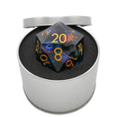 Hydra's Eyes | Giant D20 Moving Eye DnD Dice | Acrylic RPG Gaming Dice