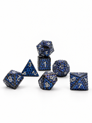 Iymrith’s Gaze – Blue Dragon 7-Piece Metal D&D Dice Set