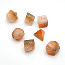Jovian Cloud - 7 Piece DnD Dice Set | Acrylic RPG Gaming Dice
