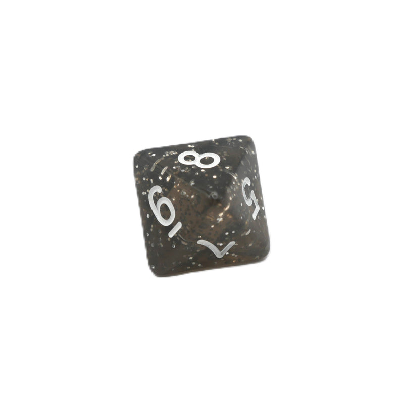 Essence of Licorice - 7 Piece DnD Dice Set | Acrylic RPG Gaming Dice