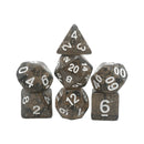 Essence of Licorice - 7 Piece DnD Dice Set | Acrylic RPG Gaming Dice