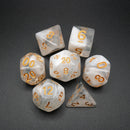 Lost Memories - 7 Piece DnD Dice Set | Acrylic RPG Gaming Dice