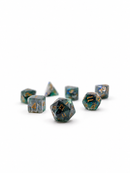 Sage Mist – Green and Blue  7-Piece Resin D&D Dice Set