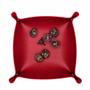 Red Collapsible 4 Sided Dice Tray
