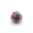 Owlbear's Eye - 7 Piece Moving Eye DnD Dice Set | Acrylic RPG Gaming Dice