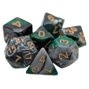 Mint Shake - 7 Piece DnD Dice Set | Acrylic RPG Gaming Dice