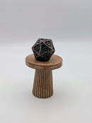 Elder Scroll (Bronze) - 7 Piece DnD Dice Set | Metal RPG Gaming Dice