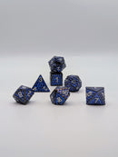 Iymrith's Gaze - 7 Piece DnD Dice Set | Metal RPG Gaming Dice