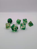 Grove Light - 7 Piece DnD Dice Set | Acrylic RPG Gaming Dice