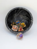 Rainbow Wilds - 7 Piece DnD Dice Set | Resin RPG Gaming Dice