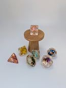Rainbow Wilds - 7 Piece DnD Dice Set | Resin RPG Gaming Dice