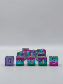 Borealis Inferno - 10D6 DnD Dice Set | Resin RPG Gaming Dice