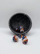 Captured Sunset - 7 Piece DnD Dice Set | Resin RPG Gaming Dice