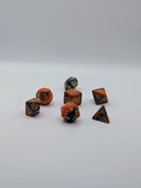 Cinder Moon - 7 Piece DnD Dice Set | Acrylic RPG Gaming Dice