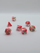Cosmic Slime - 7 Piece DnD Dice Set | Acrylic RPG Gaming Dice