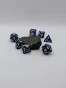 Craterborn - 7 Piece DnD Dice Set | Acrylic RPG Gaming Dice