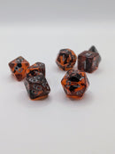 Dragon Resin - 7 Piece DnD Dice Set | Resin RPG Gaming Dice