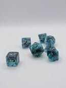 Deepwater Briar - 7 Piece DnD Dice Set | Resin RPG Gaming Dice