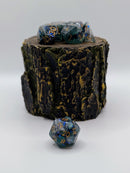Sage Mist – Green and Blue  7-Piece Resin D&D Dice Set