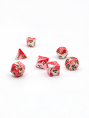 Cosmic Slime - 7 Piece D&D Dice Set | Acrylic RPG Gaming Dice