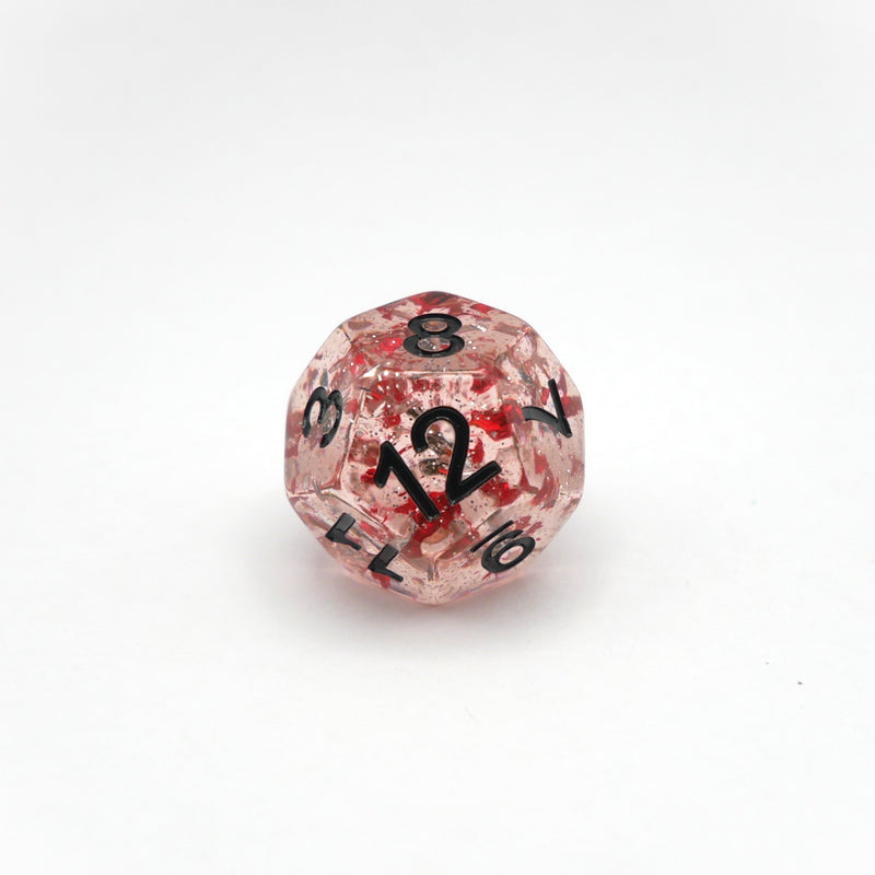 Poirot's Revelation - 7 Piece DnD Dice Set | Acrylic RPG Gaming Dice