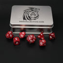 Redwood Forest - 7 Piece DnD Dice Set | Wood RPG Gaming Dice