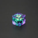 Remorhaz's Eye |  7 Piece Moving Eye DnD Dice Set | Acrylic RPG Gaming Dice