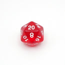 Ruby Ingots - 7 Piece DnD Dice Set | Acrylic RPG Gaming Dice