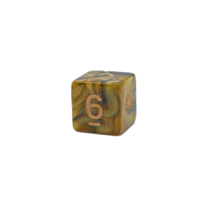 Saharan Sands 10d6 - DnD Dice Set | Acrylic RPG Gaming Dice