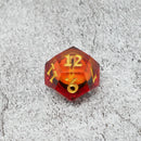 Sauron's Eye |  7 Piece Moving Eye DnD Dice Set | Acrylic RPG Gaming Dice